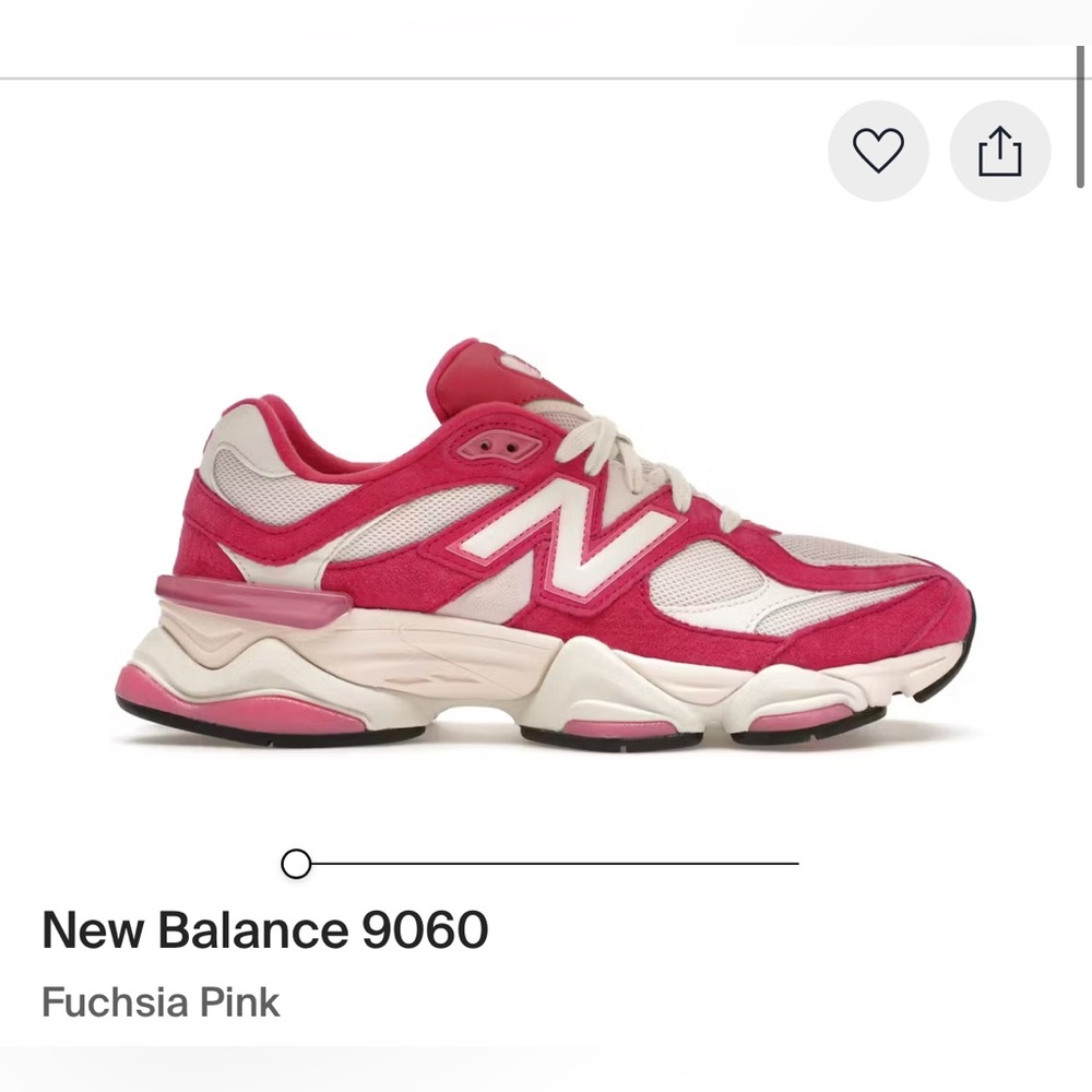 New Balance 9060 Women's Sneakers - Fuchsia Pink